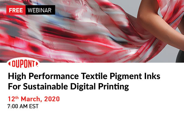 High Performance Textile Pigment Inks For Sustainable Digital Printing